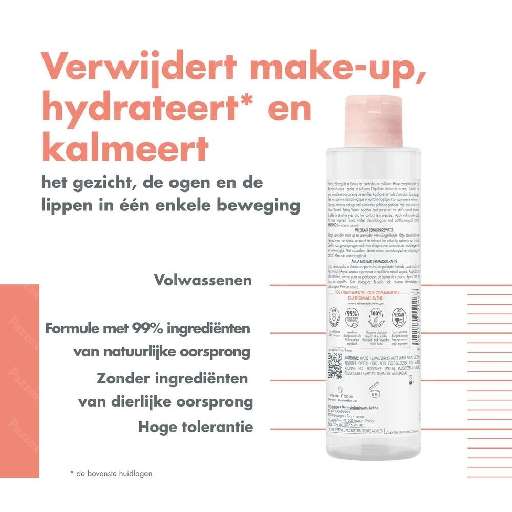 Avène Les Essentiels Micellair Reinigingswater 200ml