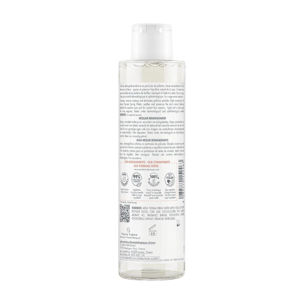 Avène Les Essentiels Micellair Reinigingswater 200ml