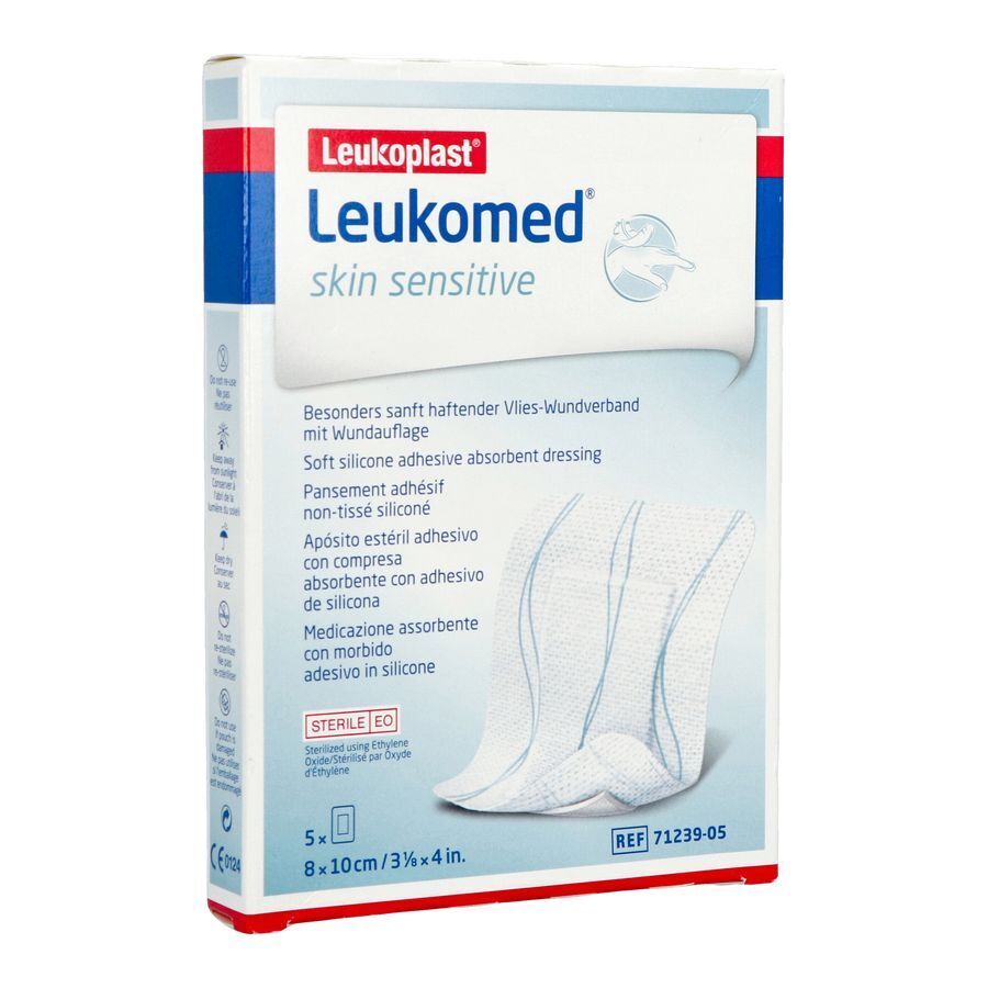 Leukomed Skin Sens. 8cmx10cm 5