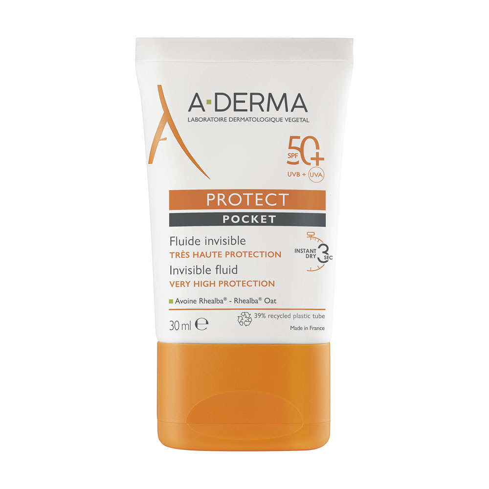 A-Derma Protect Pocket Onzichtbare Vloeistof SPF50+30ml