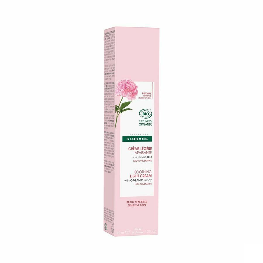 Klorane Pioenroos Lichte Crème Bio 40ml