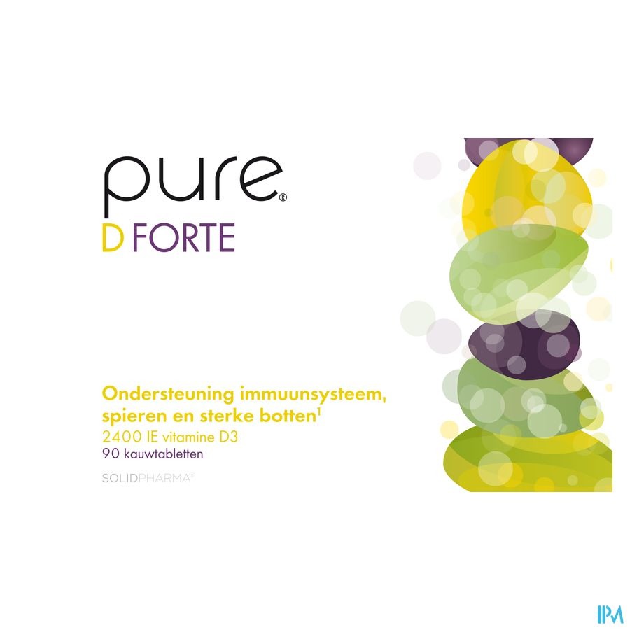 Pure D Forte Kauwtabletten 90