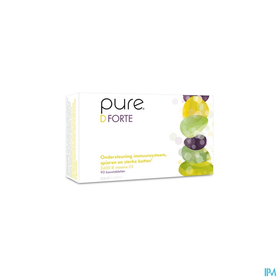 Pure D Forte Kauwtabletten 90