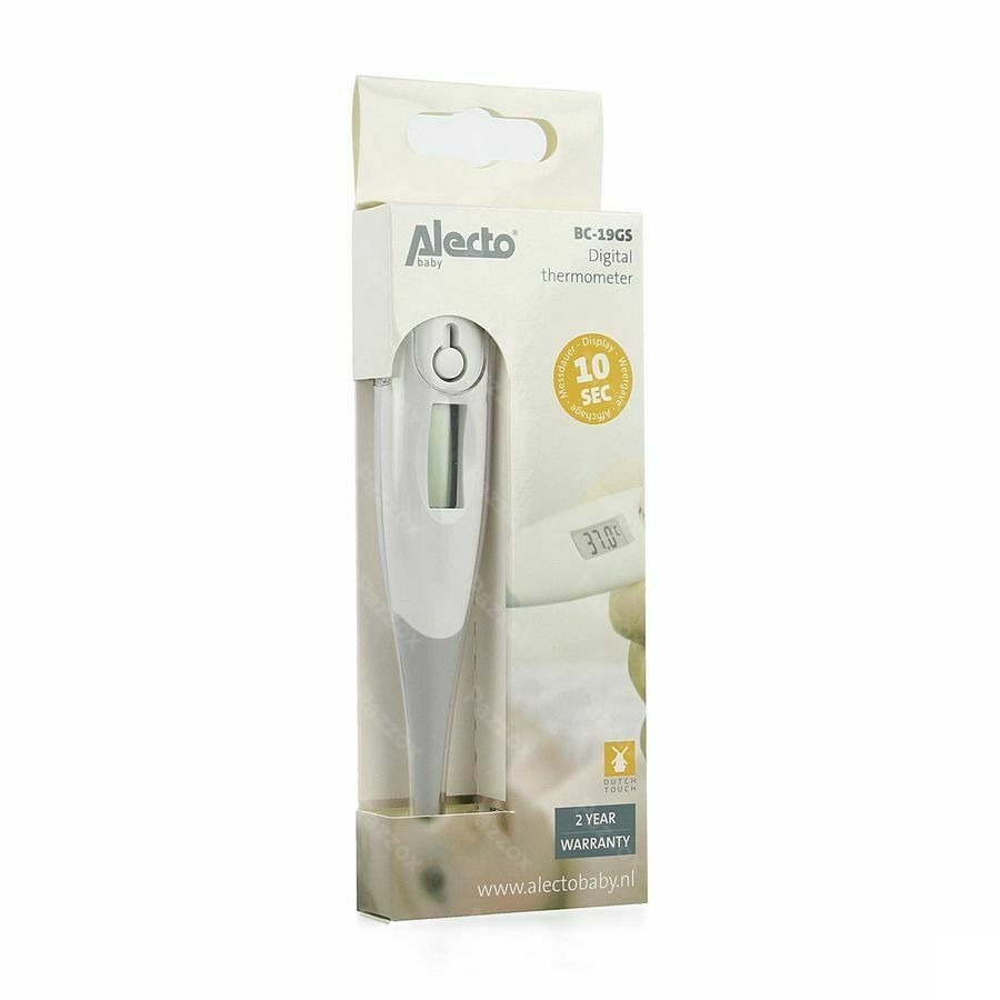Alecto Digitale Thermometer Grijs