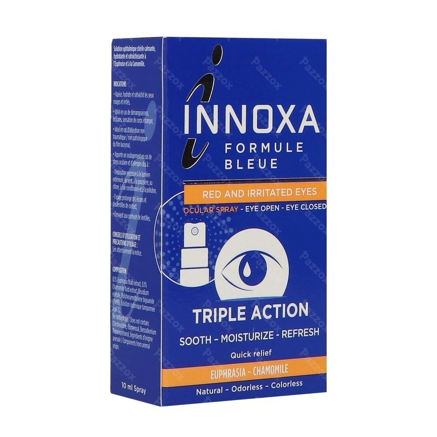 Innoxa Oogspray Rode&geirriteerde Ogen 10ml