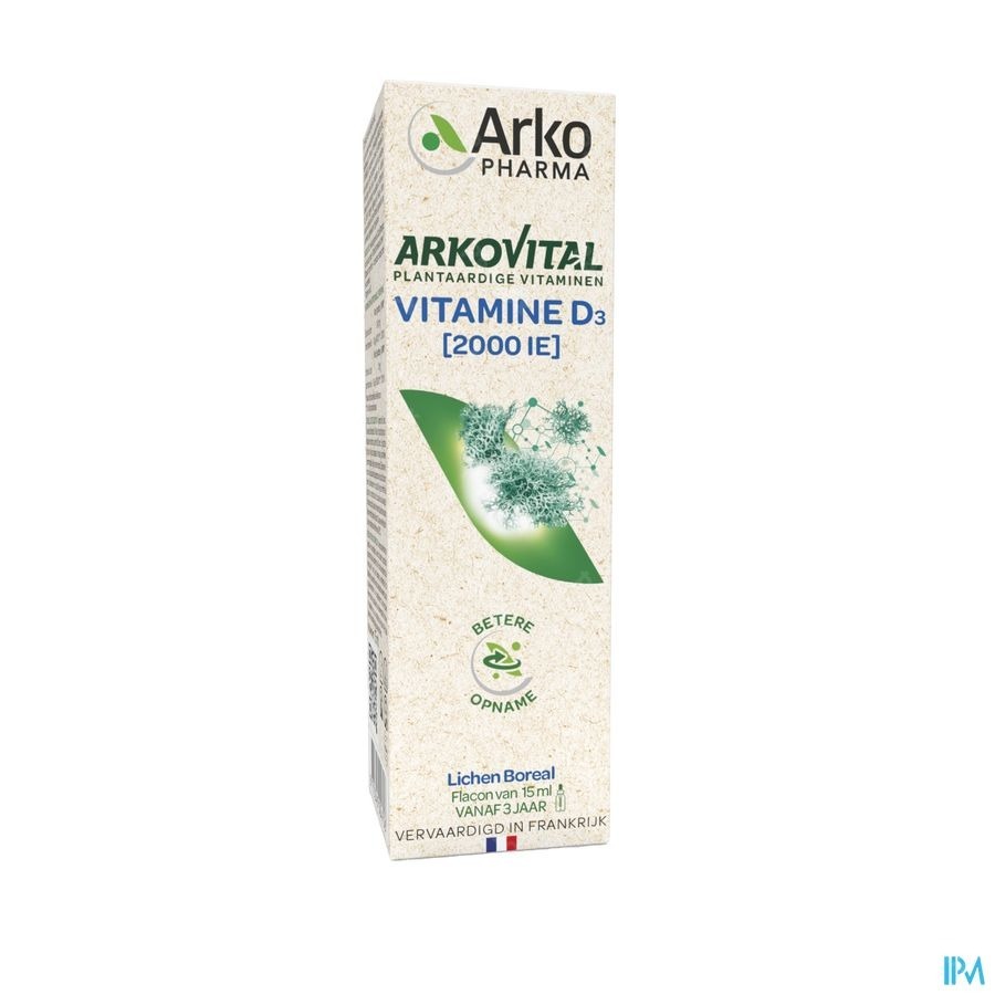 Arkopharma Arkovital Vitamine D3 Druppels 15ml