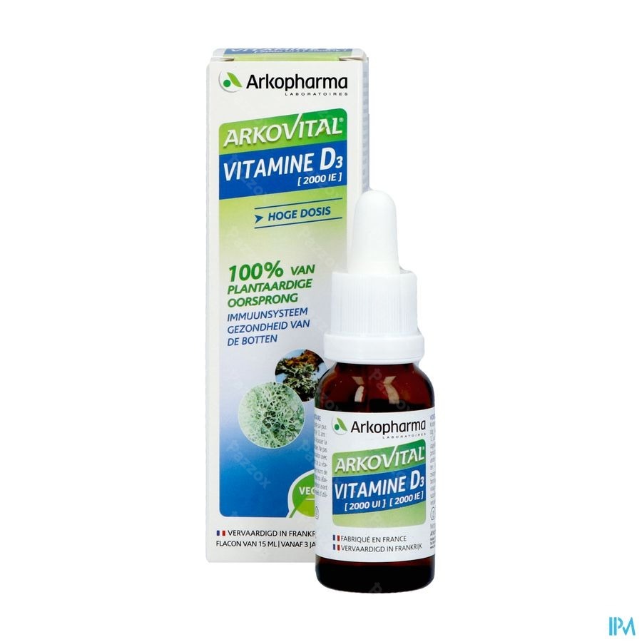 Arkopharma Arkovital Vitamine D3 Druppels 15ml
