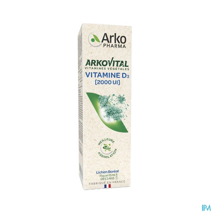 Arkopharma Arkovital Vitamine D3 Druppels 15ml