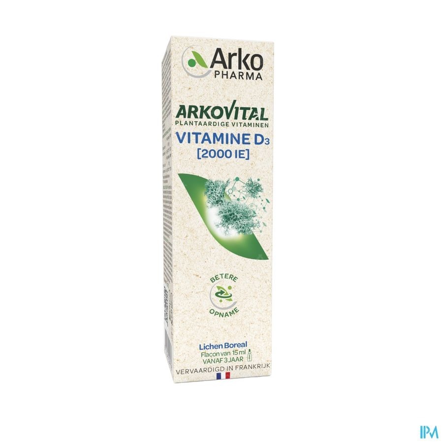 Arkopharma Arkovital Vitamine D3 Druppels 15ml