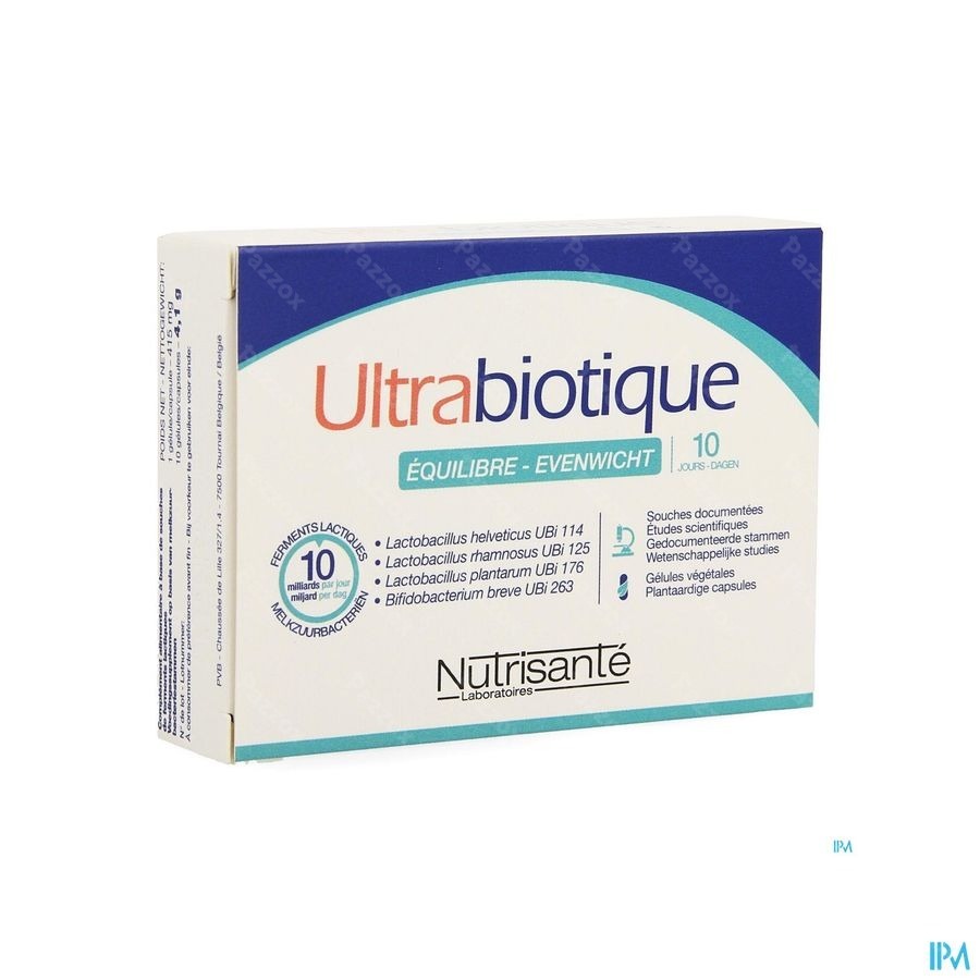 Ultrabiotique Evenwicht Gel. 10 Nf