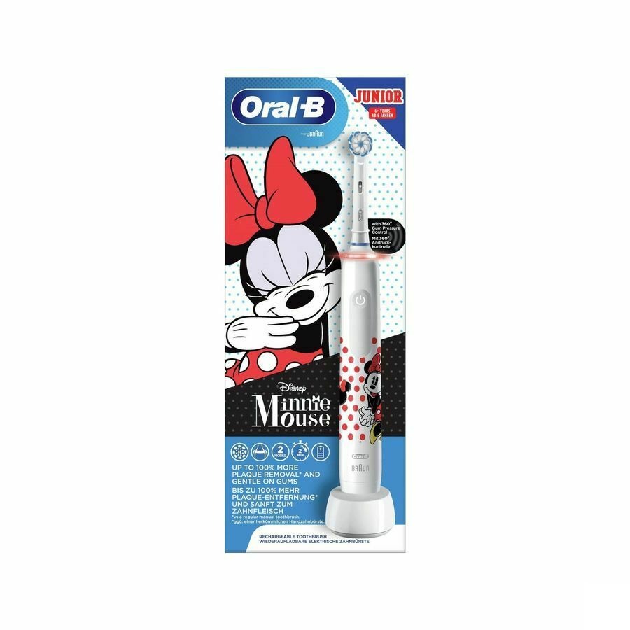 Oral-b D505 Junior Minnie White Eb60 Box