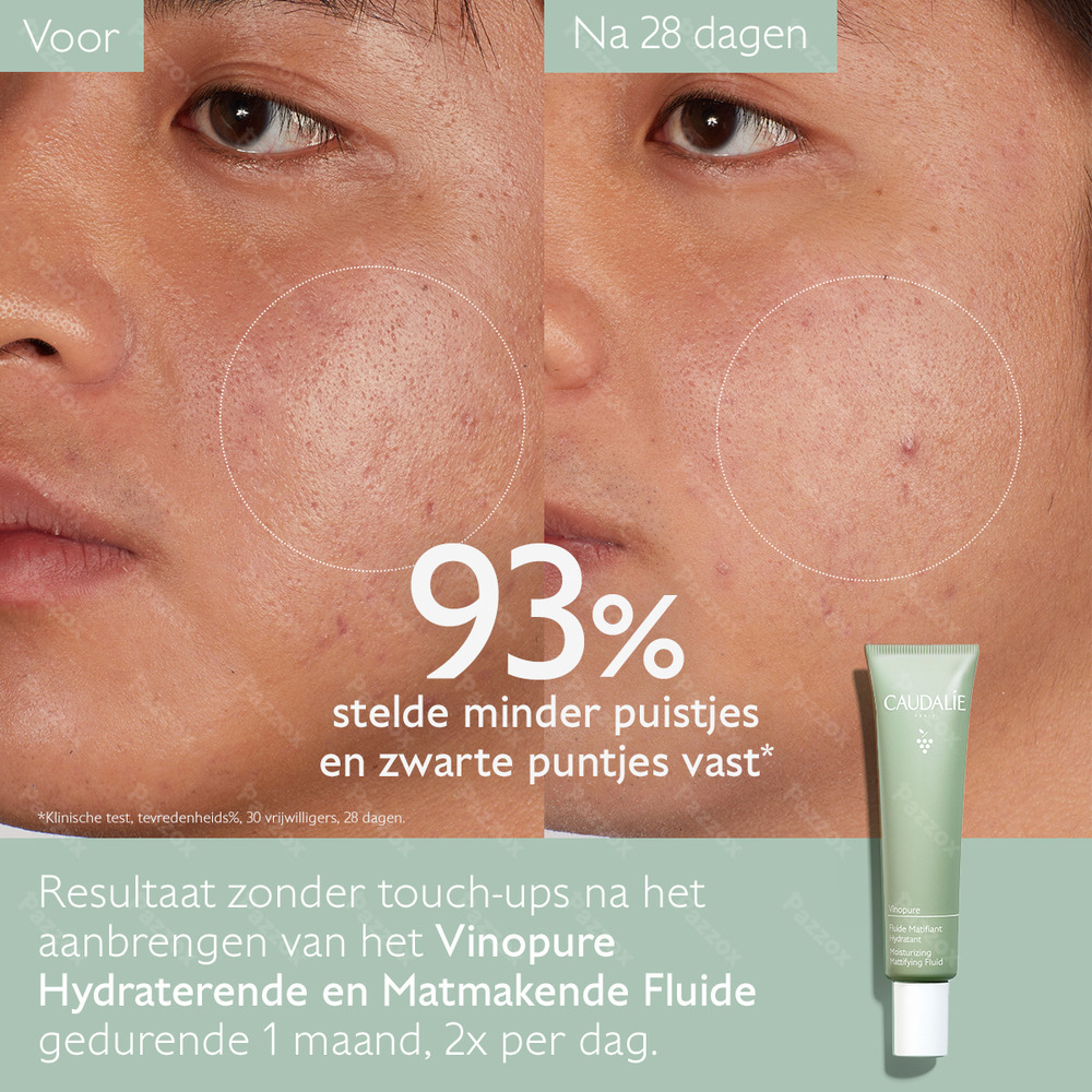 Caudalie Vinopure Hydraterende Matterende Fluide 40ml