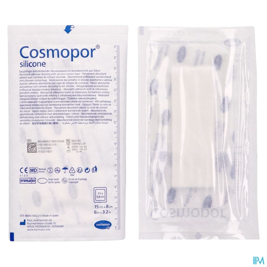 Cosmopor Silicone 15,0x 8cm 25