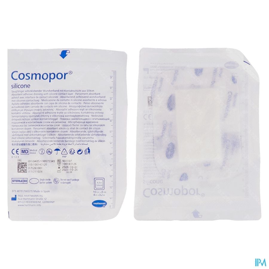 Cosmopor Silicone 10,0x 8cm 10