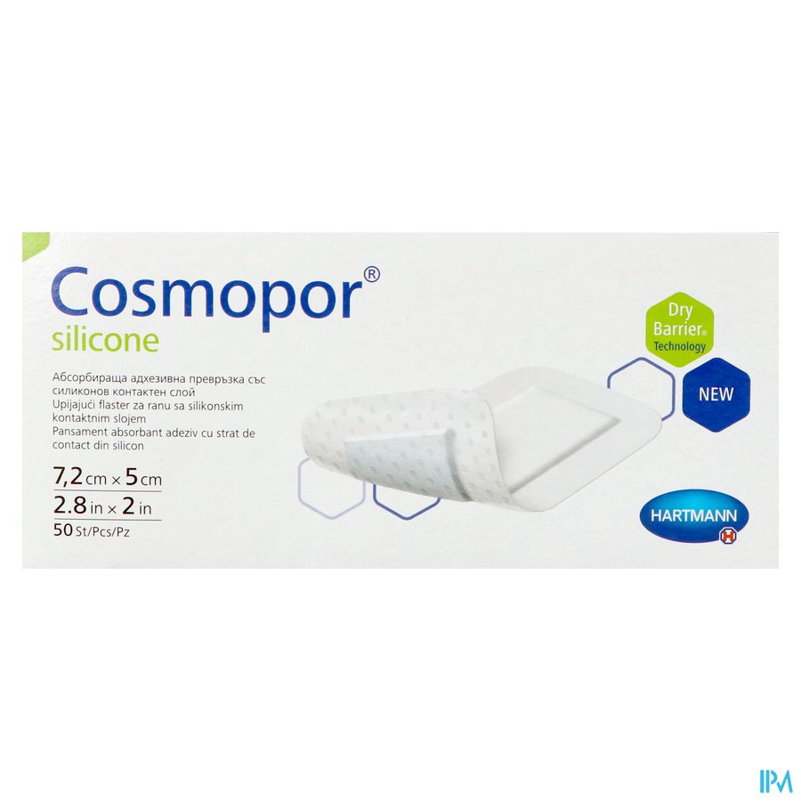 Cosmopor Silicone 7,2x 5cm 50 afbeelding