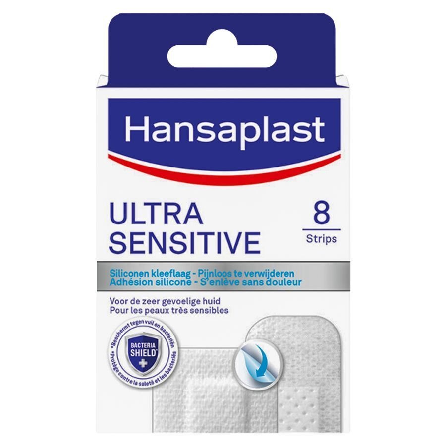 Hansaplast Pleisters Ultra Sensitive 8