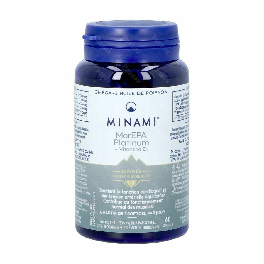 Minami Morepa Platinum + Vit D3 Caps 60