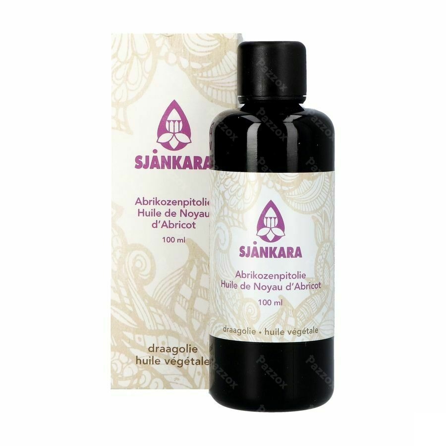 Sjankara Abrikozenpit Plant. Olie 100ml