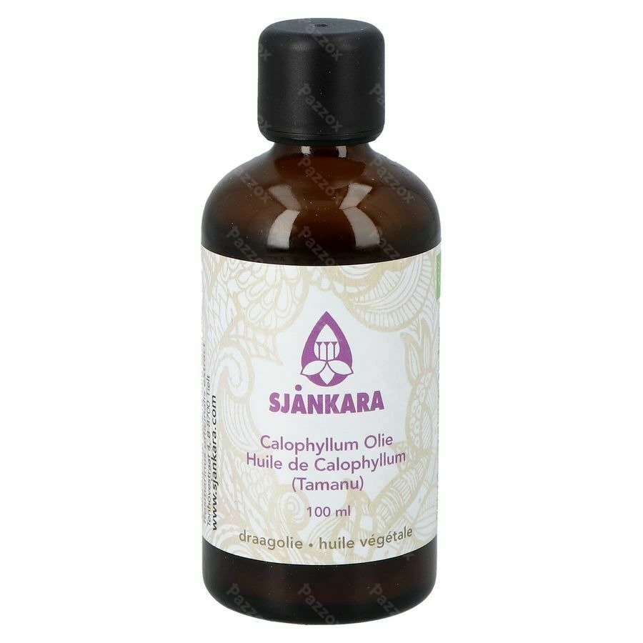 Sjankara Calophyllum Plant. Olie Bio 100ml