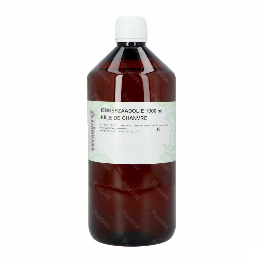 Sjankara Hennepzaad Plant. Olie 1000ml