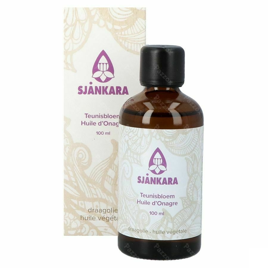 Sjankara Teunisbloem Plant. Olie Bio 100ml