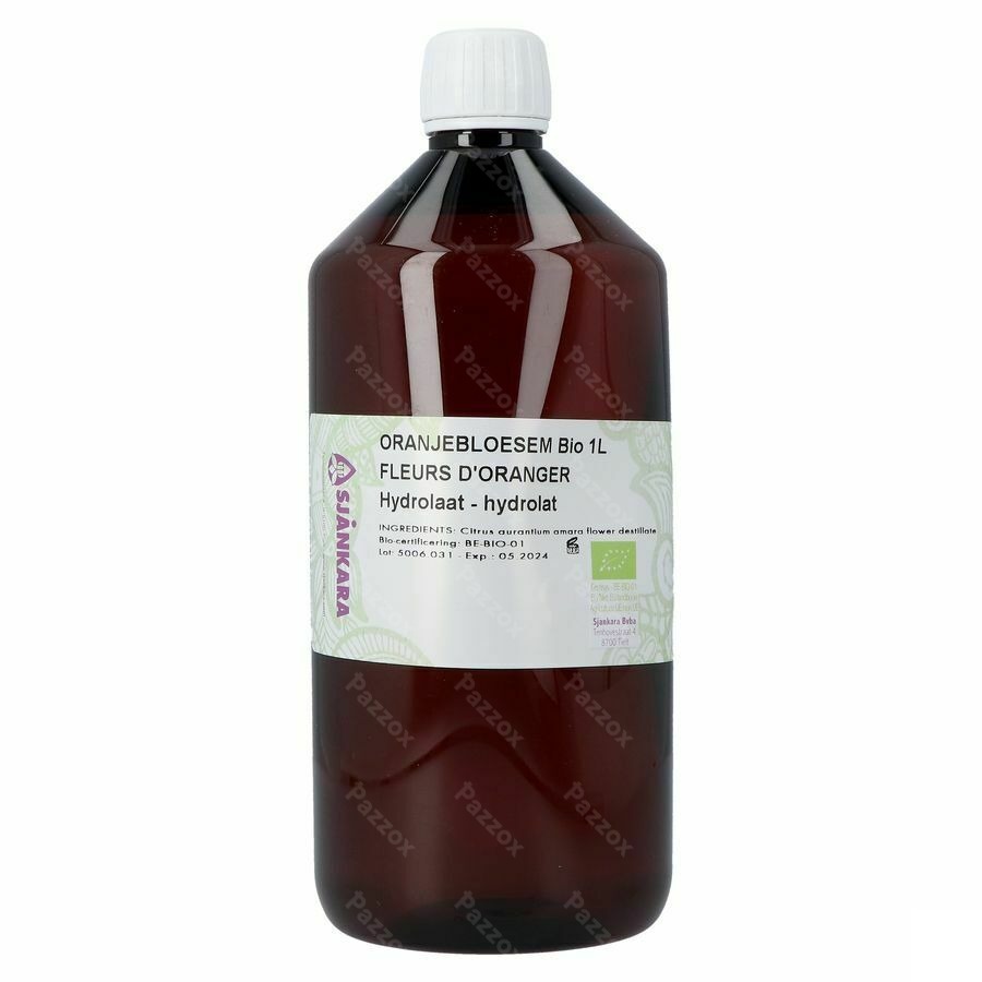 Sjankara Oranjebloesem Hydrolaat Bio 1000ml