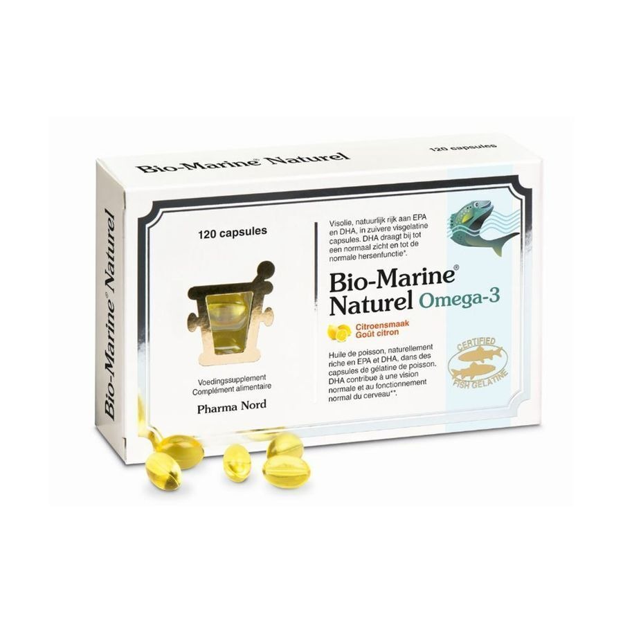Bio-marine Naturel Citroen Caps 120x500mg