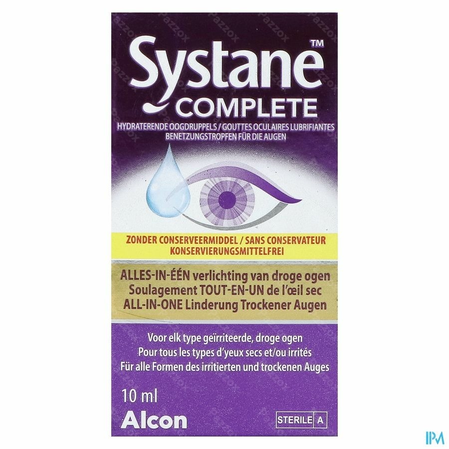 Systane Complete Oogdruppels Conserveermiddelvrij 10ml