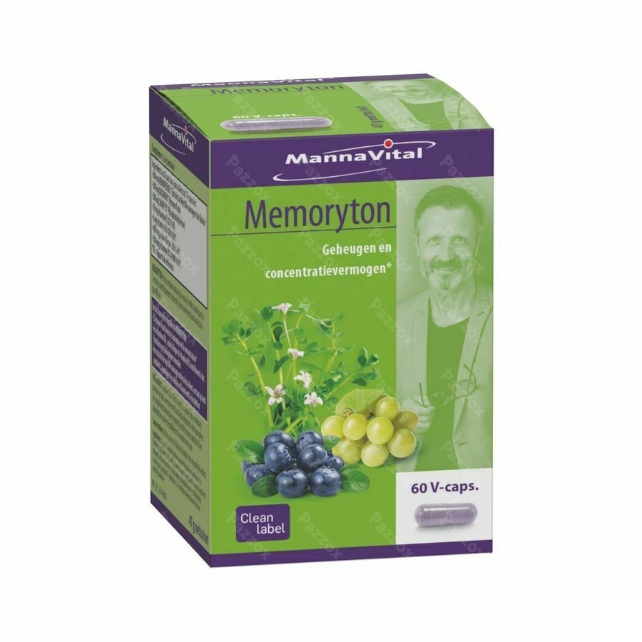Mannavital Memoryton V-caps 60