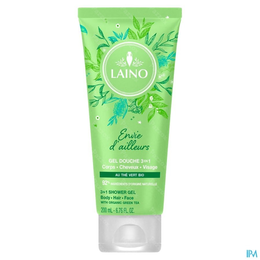 Laino Douchegel 3in1 Groene Thee Tube 200ml