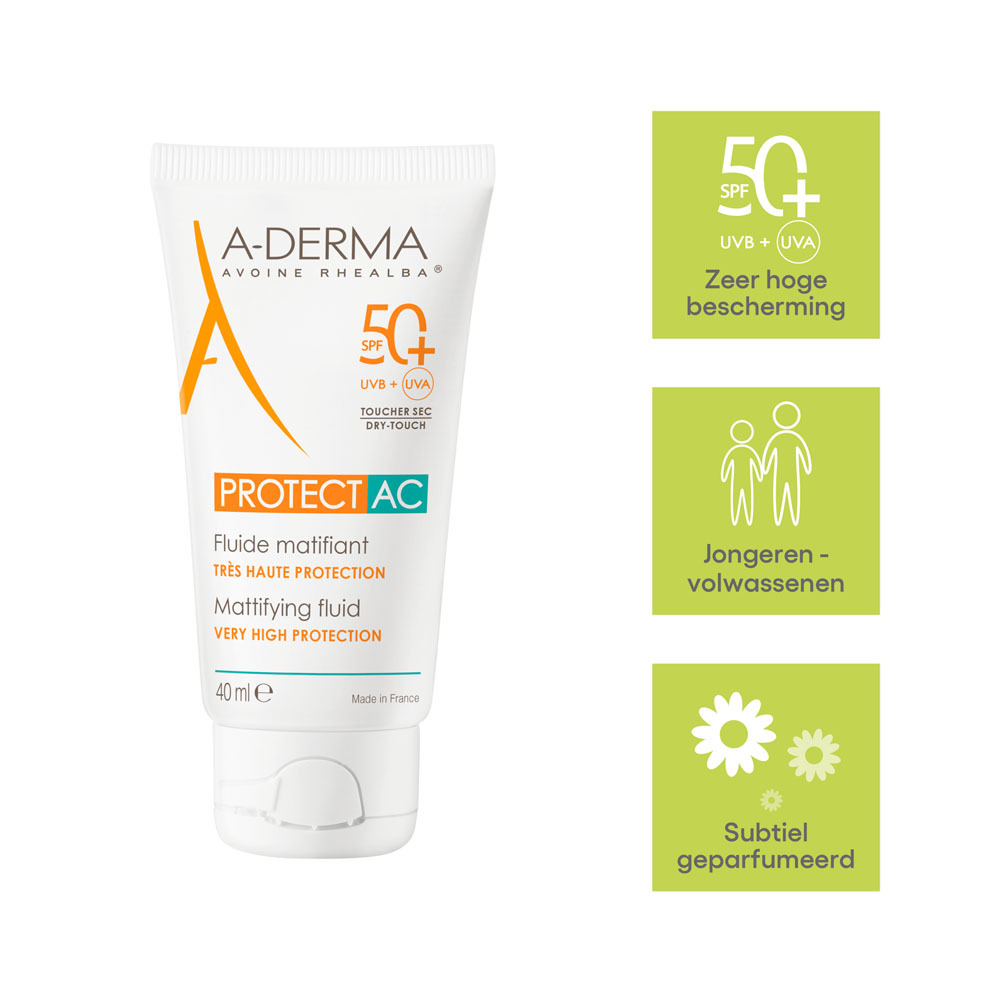 Aderma Protect Ac Matterend Spf50+ 40ml