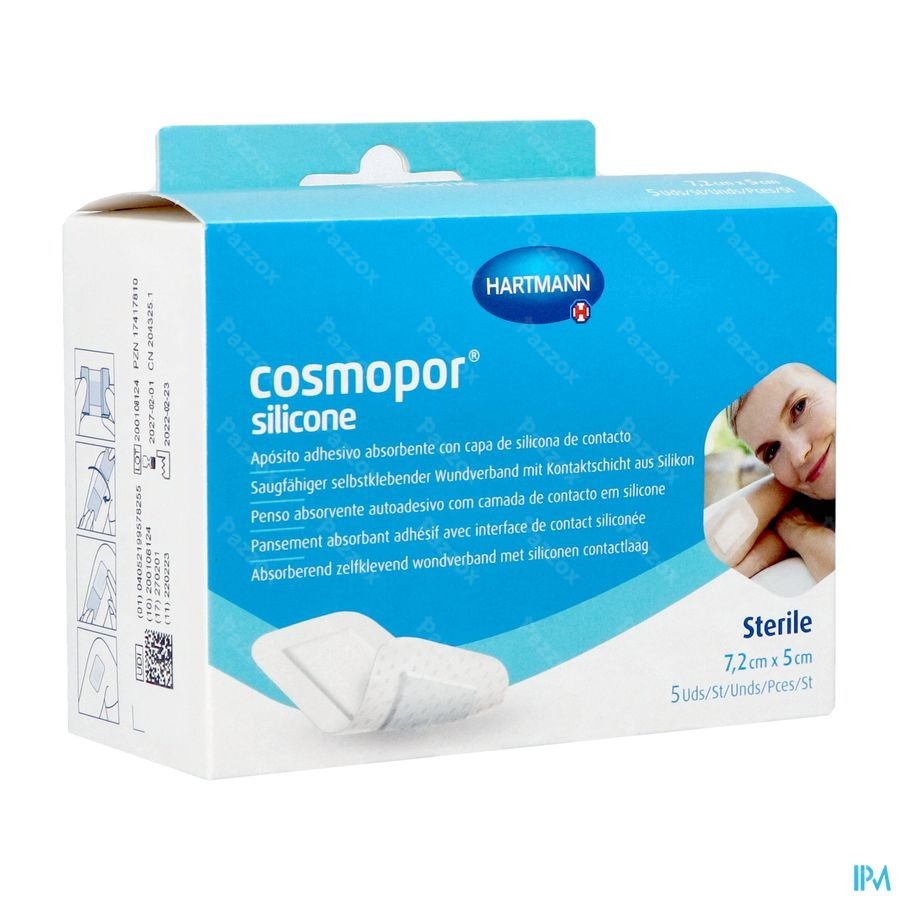 Cosmopor Silicone Selfcare 7,5x 5cm 5