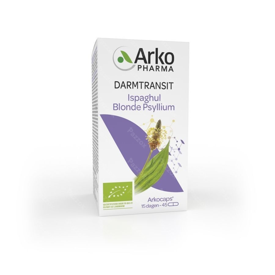 Arkocaps Ispaghul Psyllium Blond Bio 45 capsules