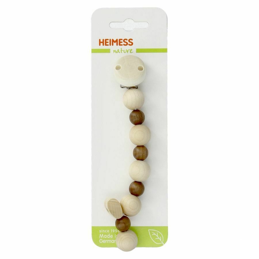 Heimess Fopspeenketting Hout Naturel