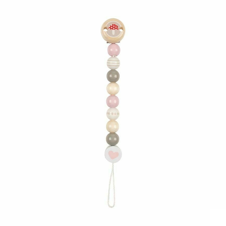 Heimess Fopspeenketting Hout Paddenstoel