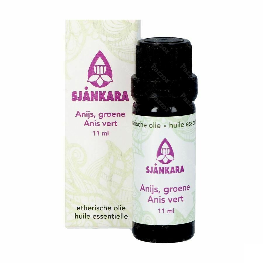 Sjankara Anijs, Groene Ess. Olie 11ml