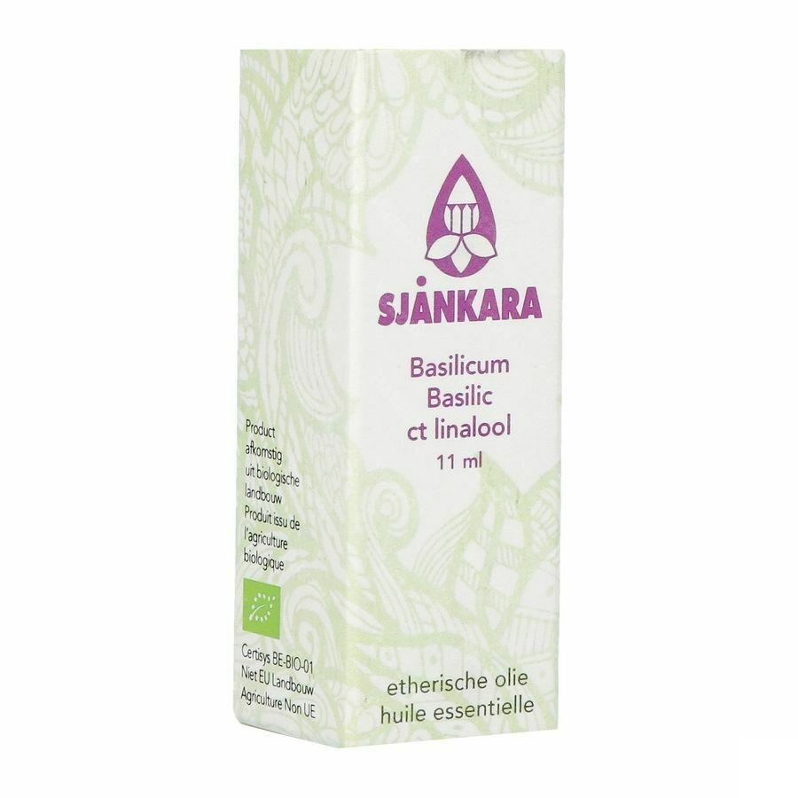 Sjankara Basilicum Linalool Ess. Olie Bio 11ml