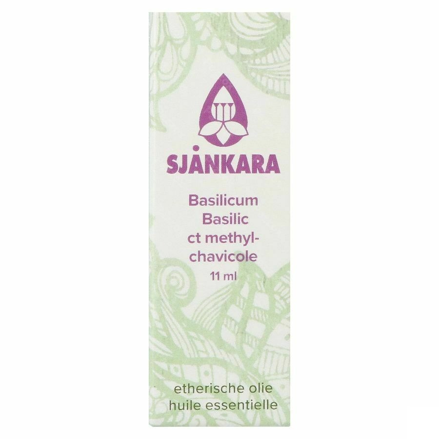 Sjankara Basilicum Methylchavic.ess. Olie Bio 11ml