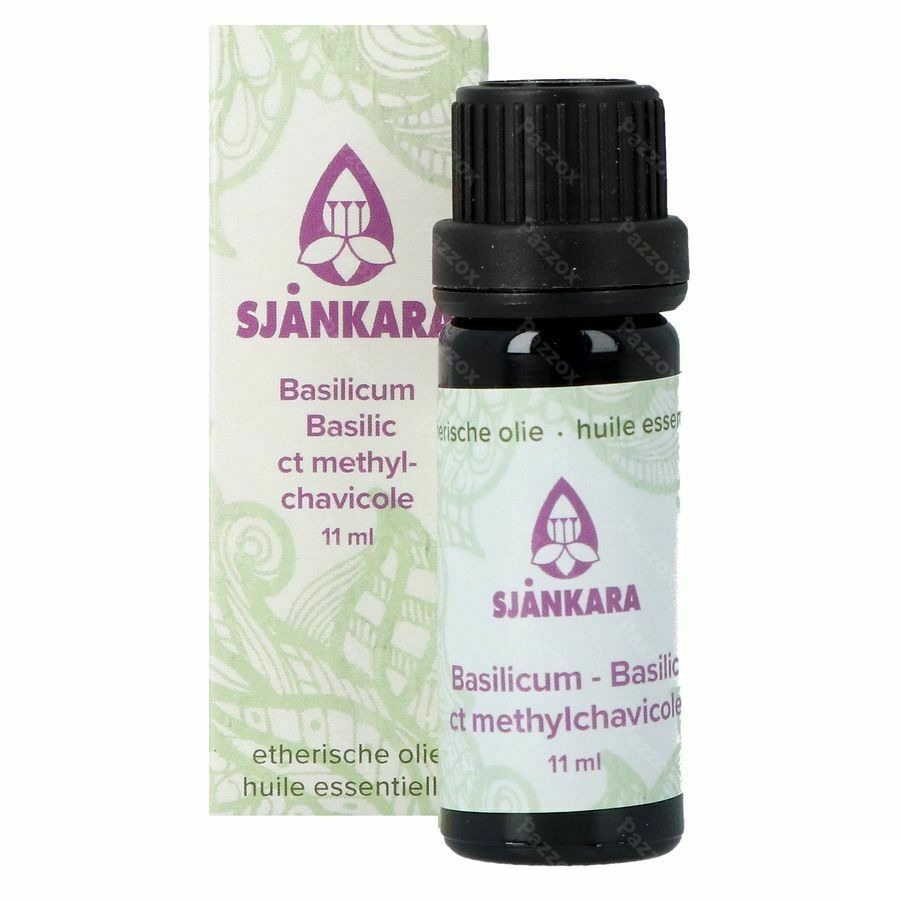 Sjankara Basilicum Methylchavic.ess. Olie Bio 11ml