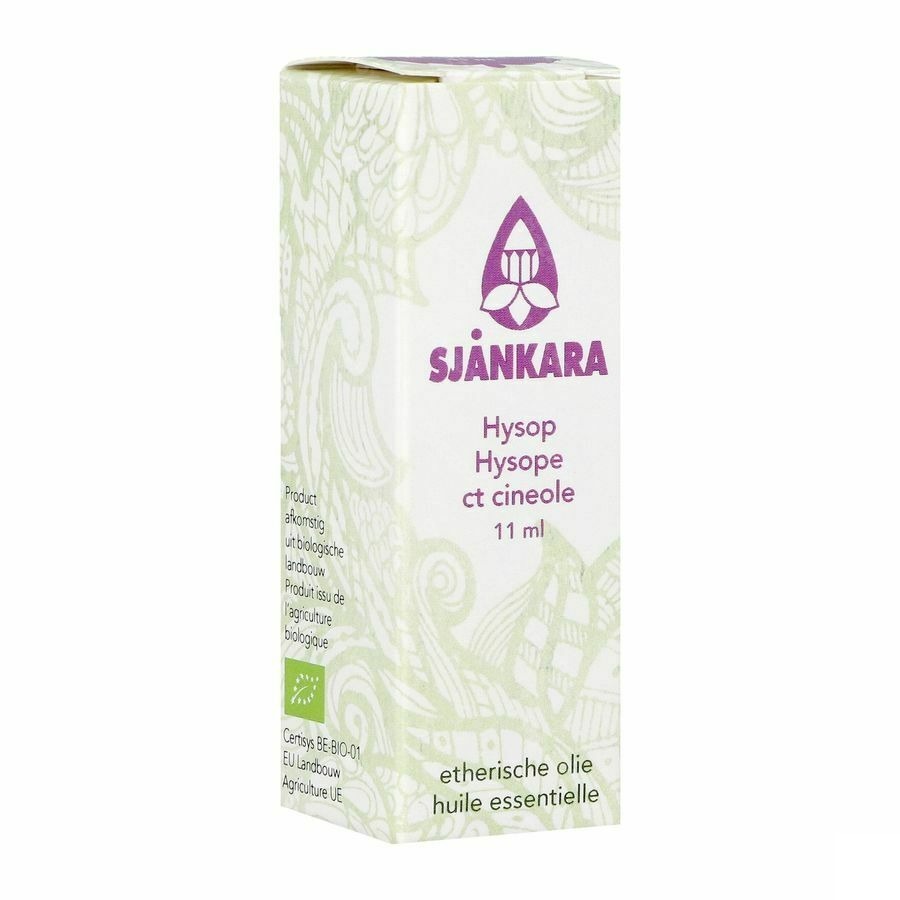 Sjankara Hysop Ct 1,8-cineole Ess. Olie Bio 11ml