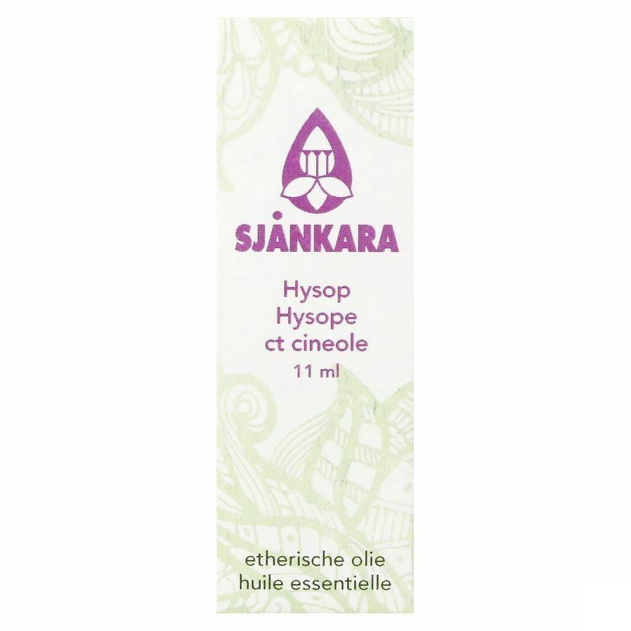 Sjankara Hysop Ct 1,8-cineole Ess. Olie Bio 11ml