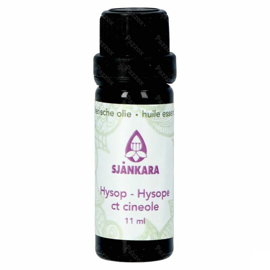 Sjankara Hysop Ct 1,8-cineole Ess. Olie Bio 11ml