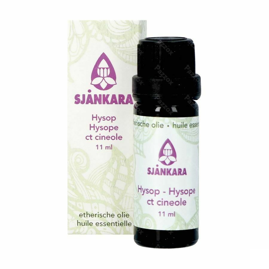 Sjankara Hysop Ct 1,8-cineole Ess. Olie Bio 11ml