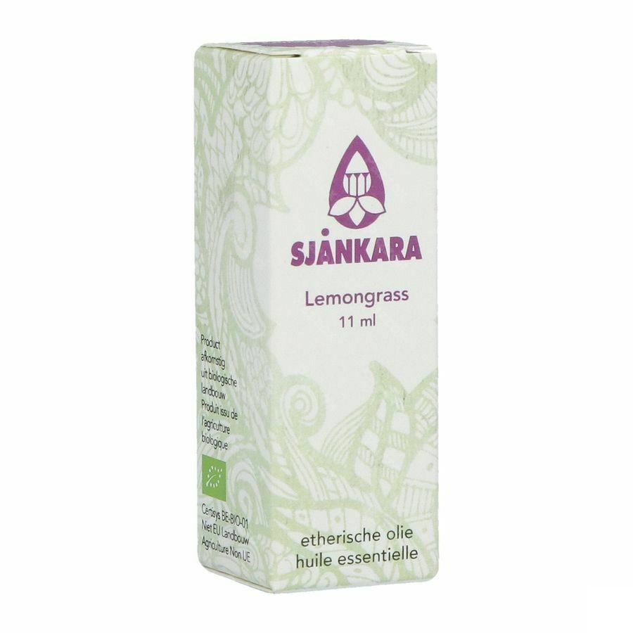Sjankara Lemongrass Ess. Olie Bio 11ml