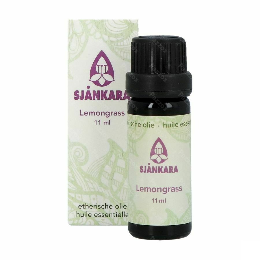 Sjankara Lemongrass Ess. Olie Bio 11ml