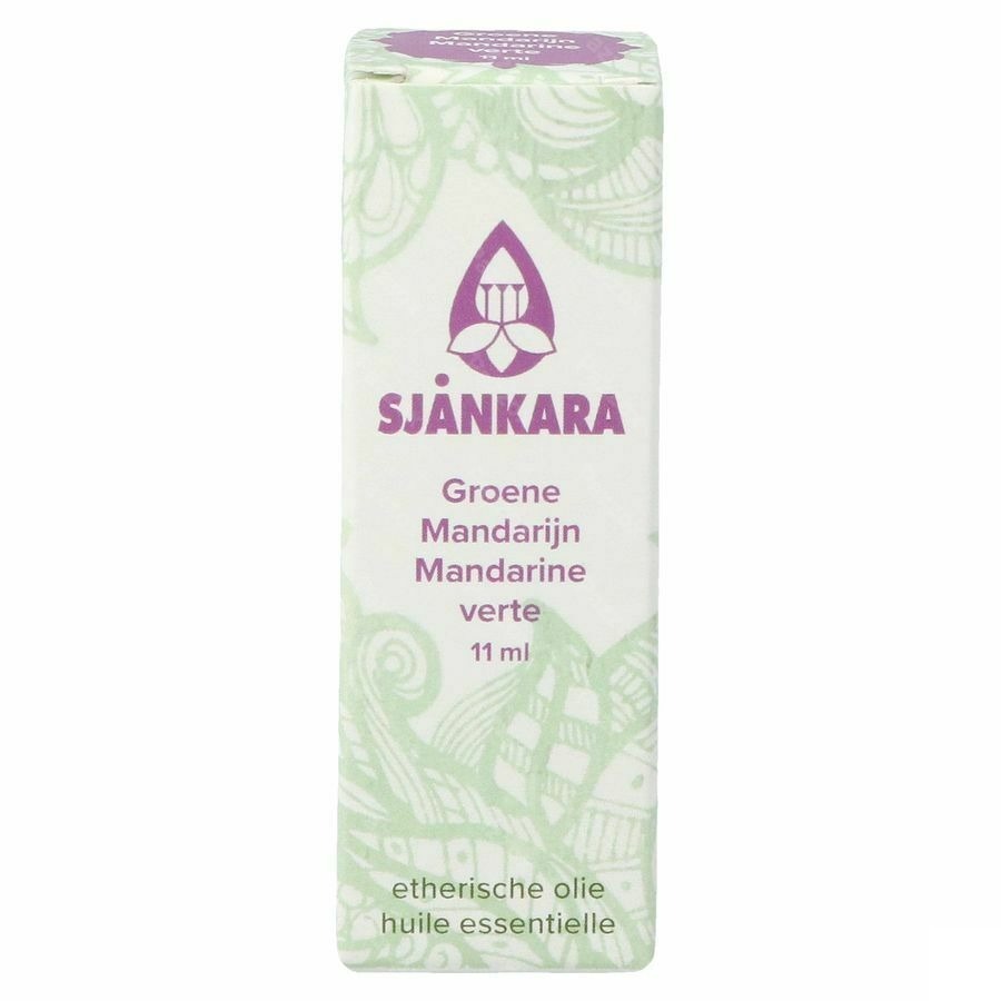 Sjankara Groene Mandarijn Ess. Olie Bio 11ml