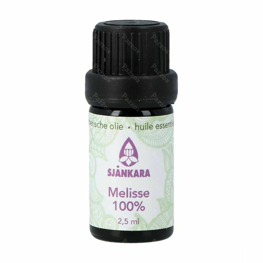 Sjankara Melisse 100% Ess. Olie Bio 2,5ml