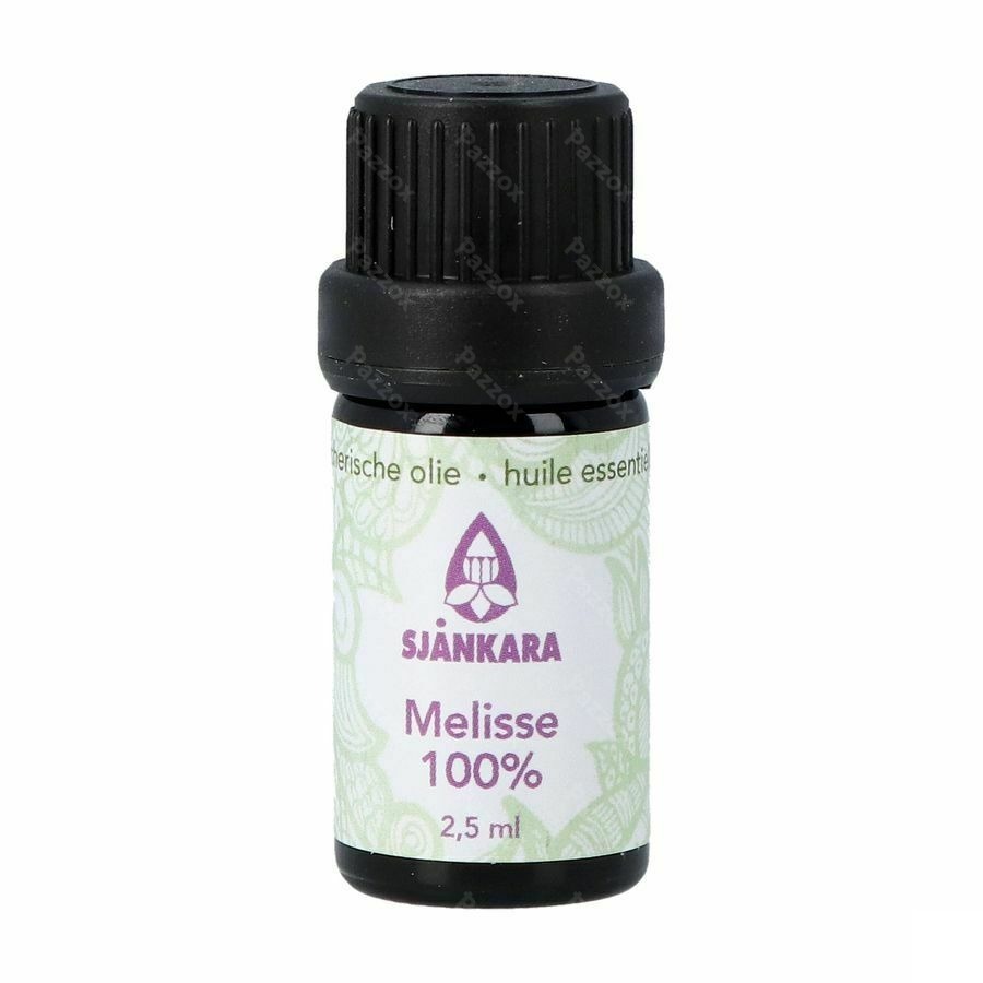 Sjankara Melisse 100% Ess. Olie Bio 2,5ml