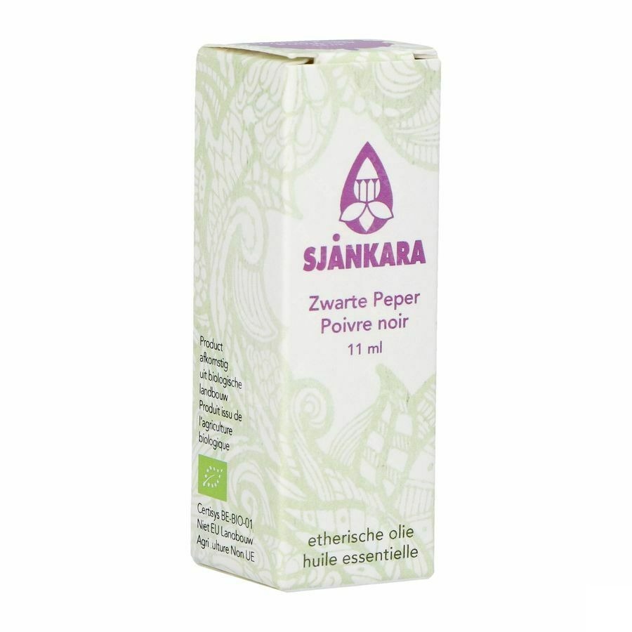Sjankara Zwarte Peper Ess. Olie 11ml