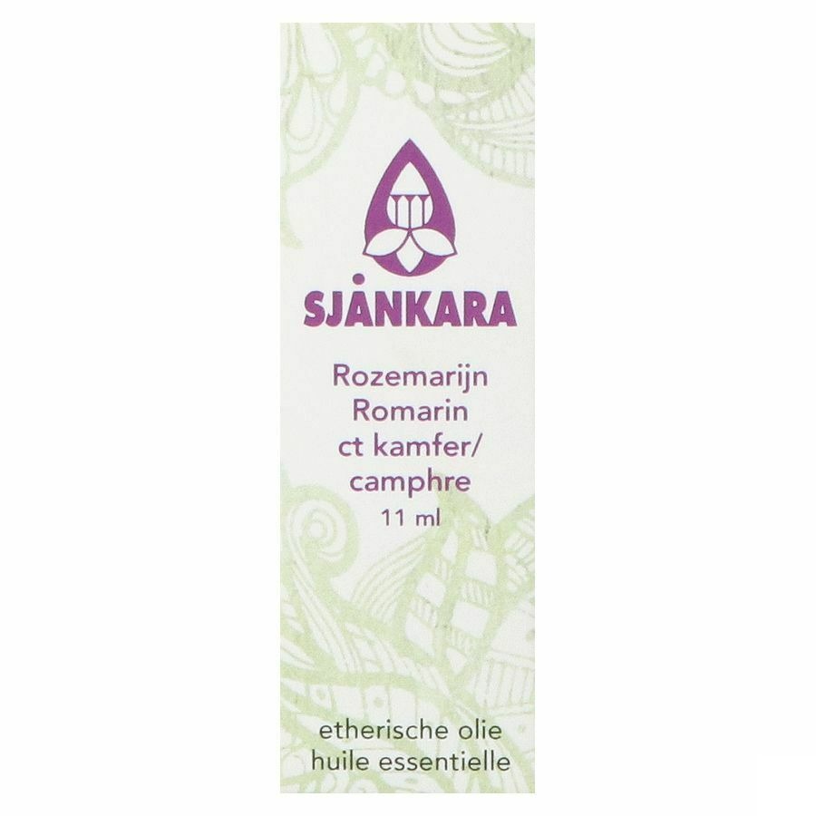 Sjankara Rozemarijn Ct Kamfer Ess. Olie Bio 11ml